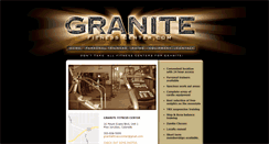 Desktop Screenshot of granitefitnesscenter.com